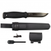 Faca Morakniv Garberg BlackBlade (C) c/ Kit de sobrevivência